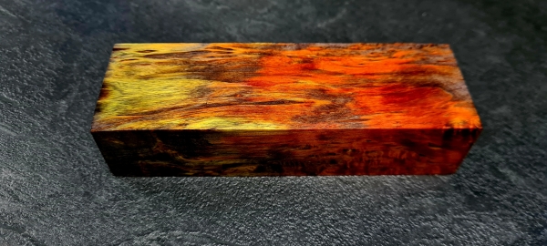Stabilized curly birch natural limited edition (MB10)